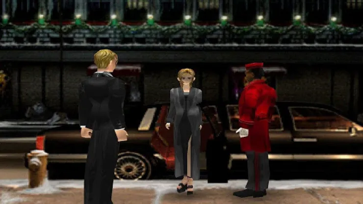 Screenshot de Parasite Eve uno de los videojuegos para estas navidades que debes jugar.